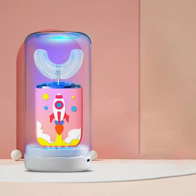 360° U-förmige elektrische Kinderzahnbürste