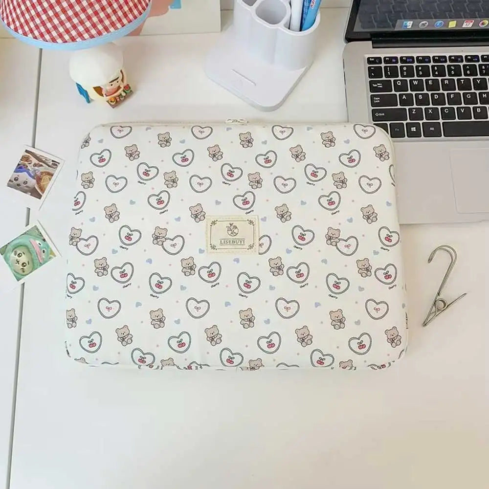 Leopard Print Retro Laptop Bag 15"