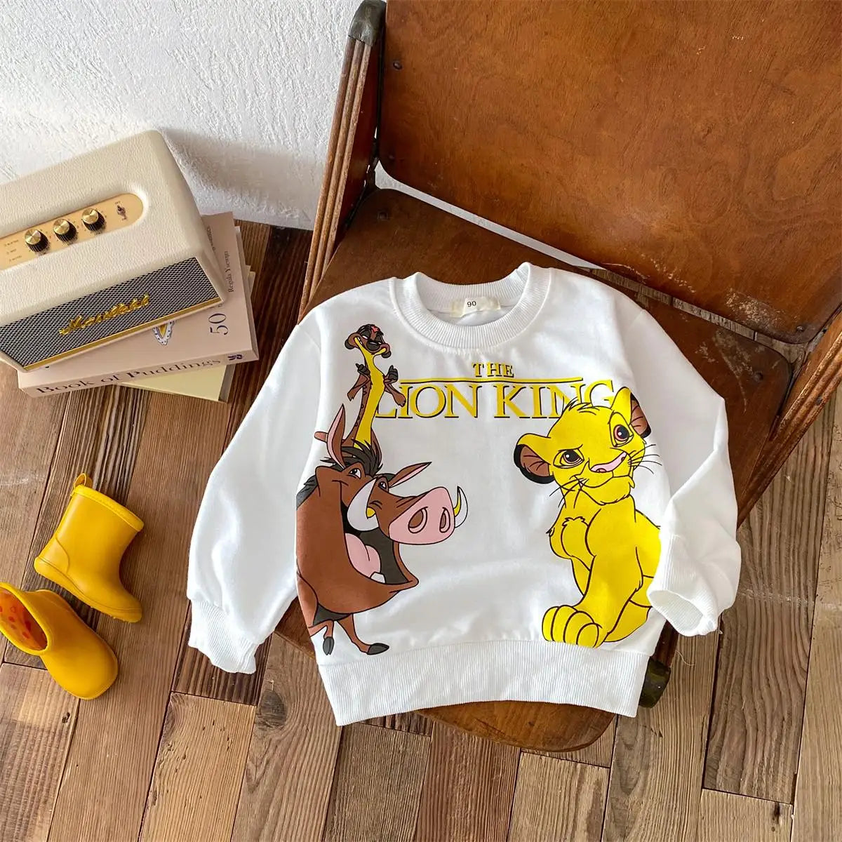 Lion Cartoon Baby Sweatshirt Hoodie
