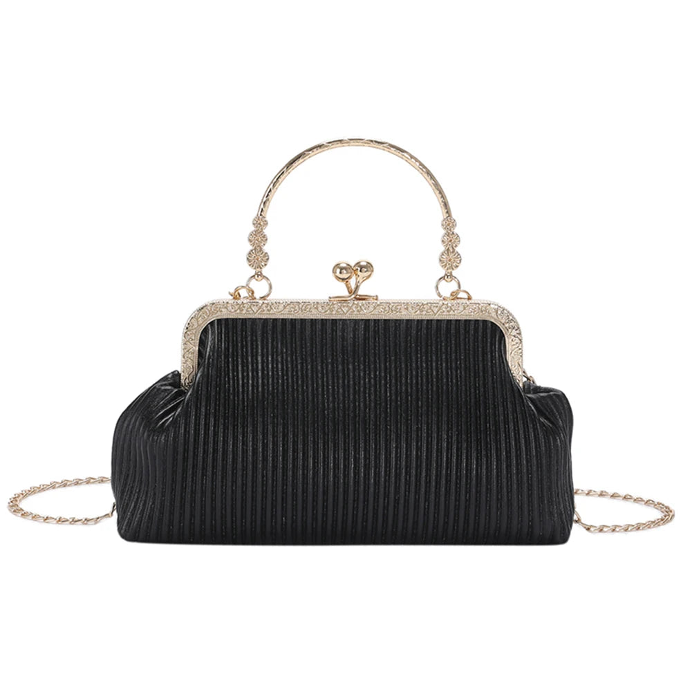 Ladies PU Leather Chain Messenger Bag