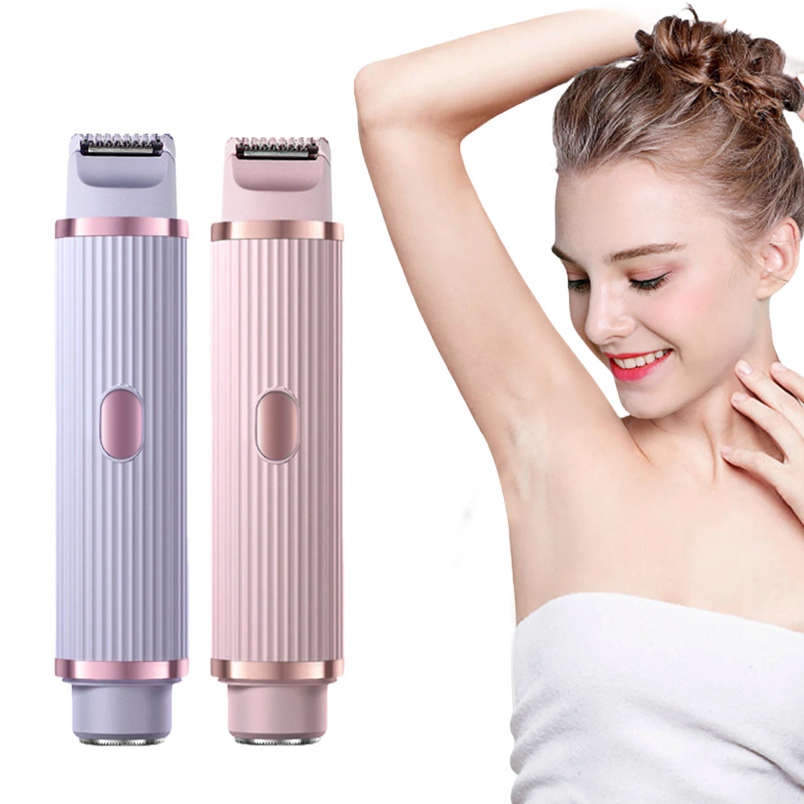 2-in-1 Electric Bikini Trimmer for Women