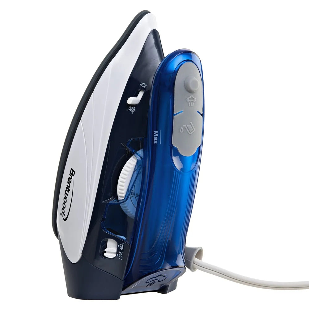 1100W Dual Voltage Travel Steam Iron