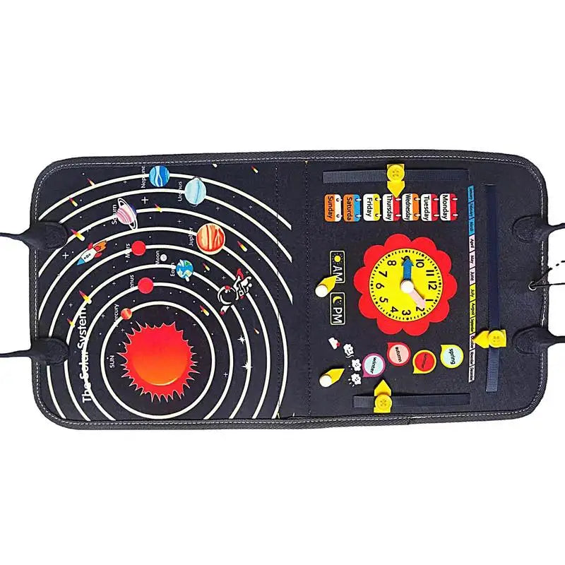 Montessori Sensory Life Skills Board