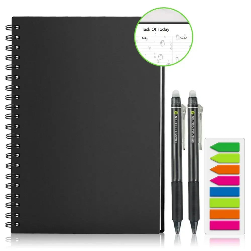 HOMESTEC A4 Reusable Erasable Notebook