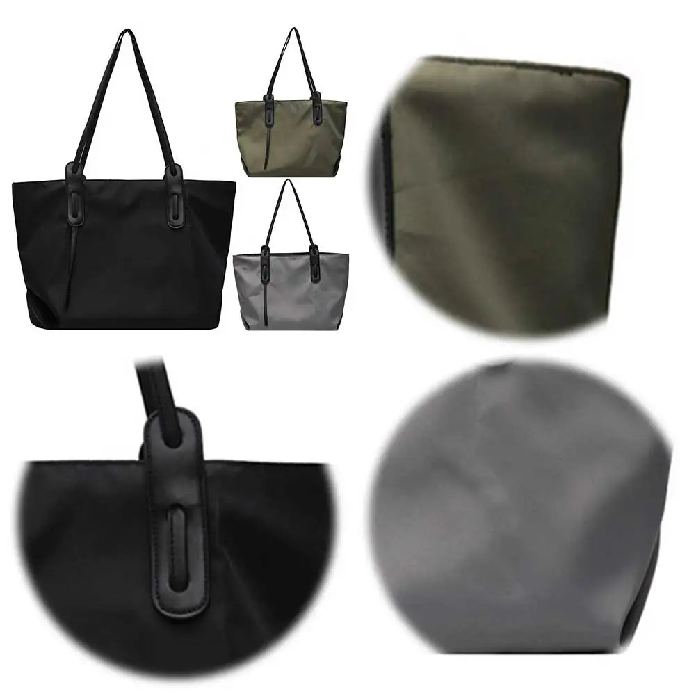 Nylon Large Shoulder Handbag for Women