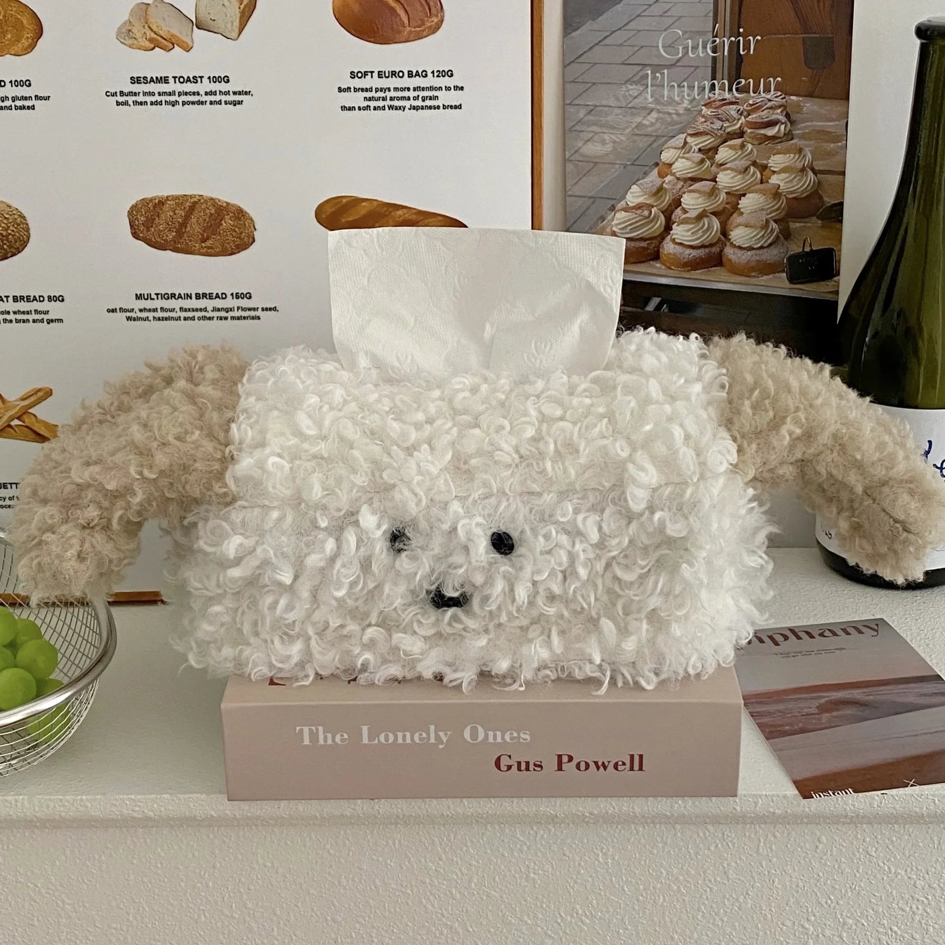 Creative Kitchen Tissue Box Organizer