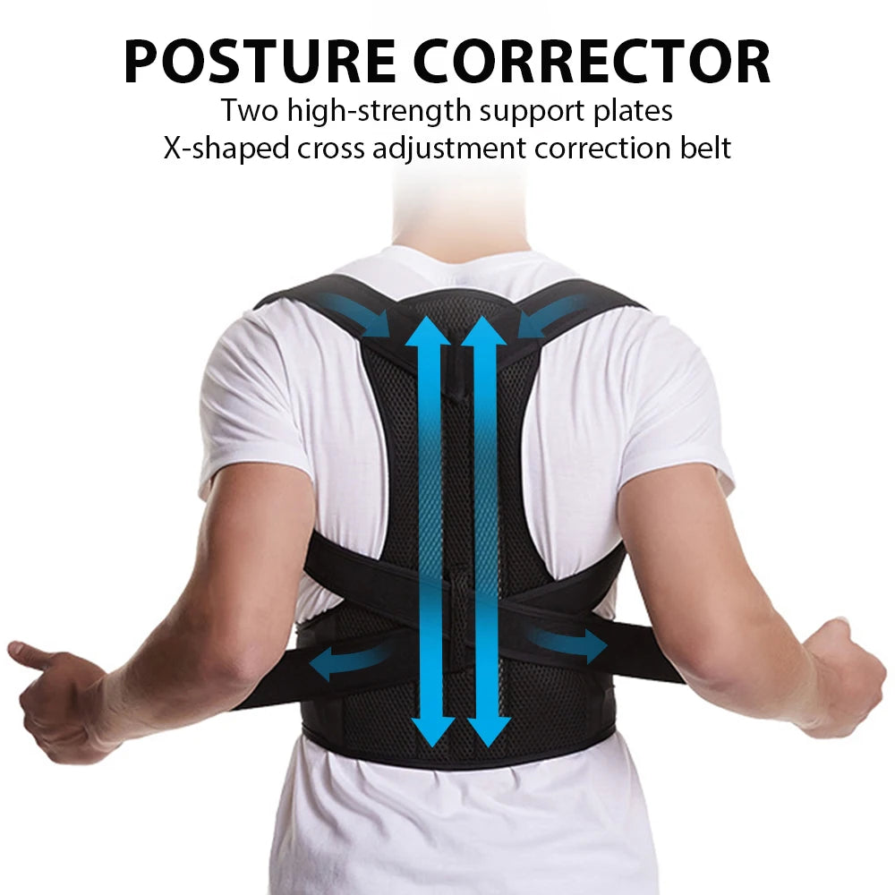 Adjustable Back Brace Posture Corrector