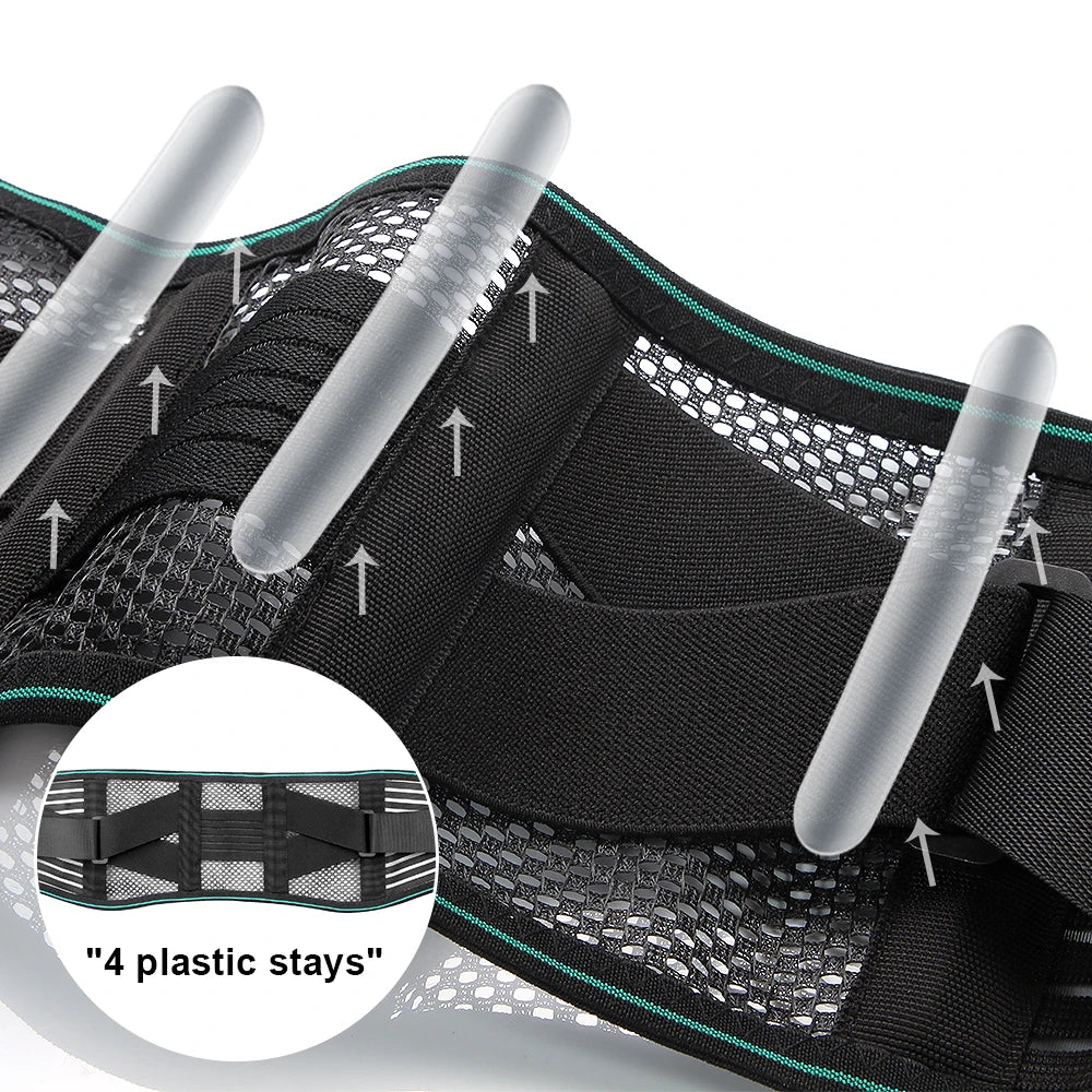 Adjustable Lumbar Support Back Brace