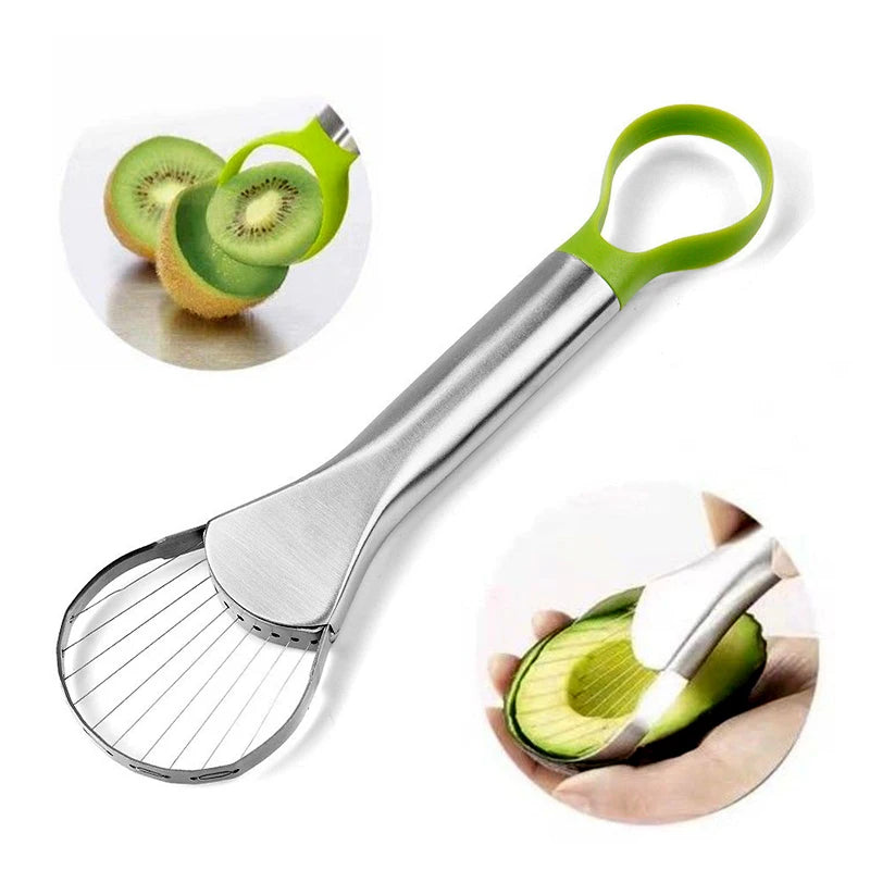 2in1 Stainless Steel Avocado Slicer