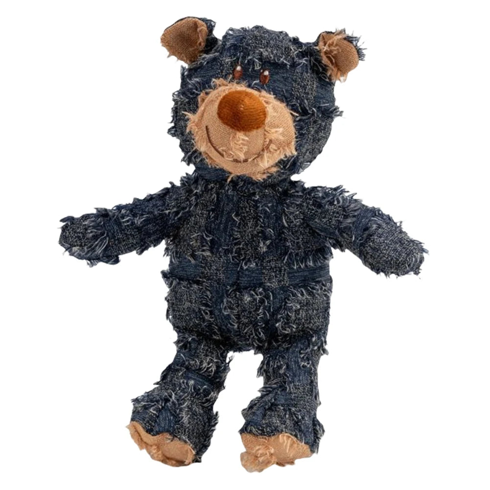 Quietschendes Plüschbär-Hundespielzeug, langlebig, lustig