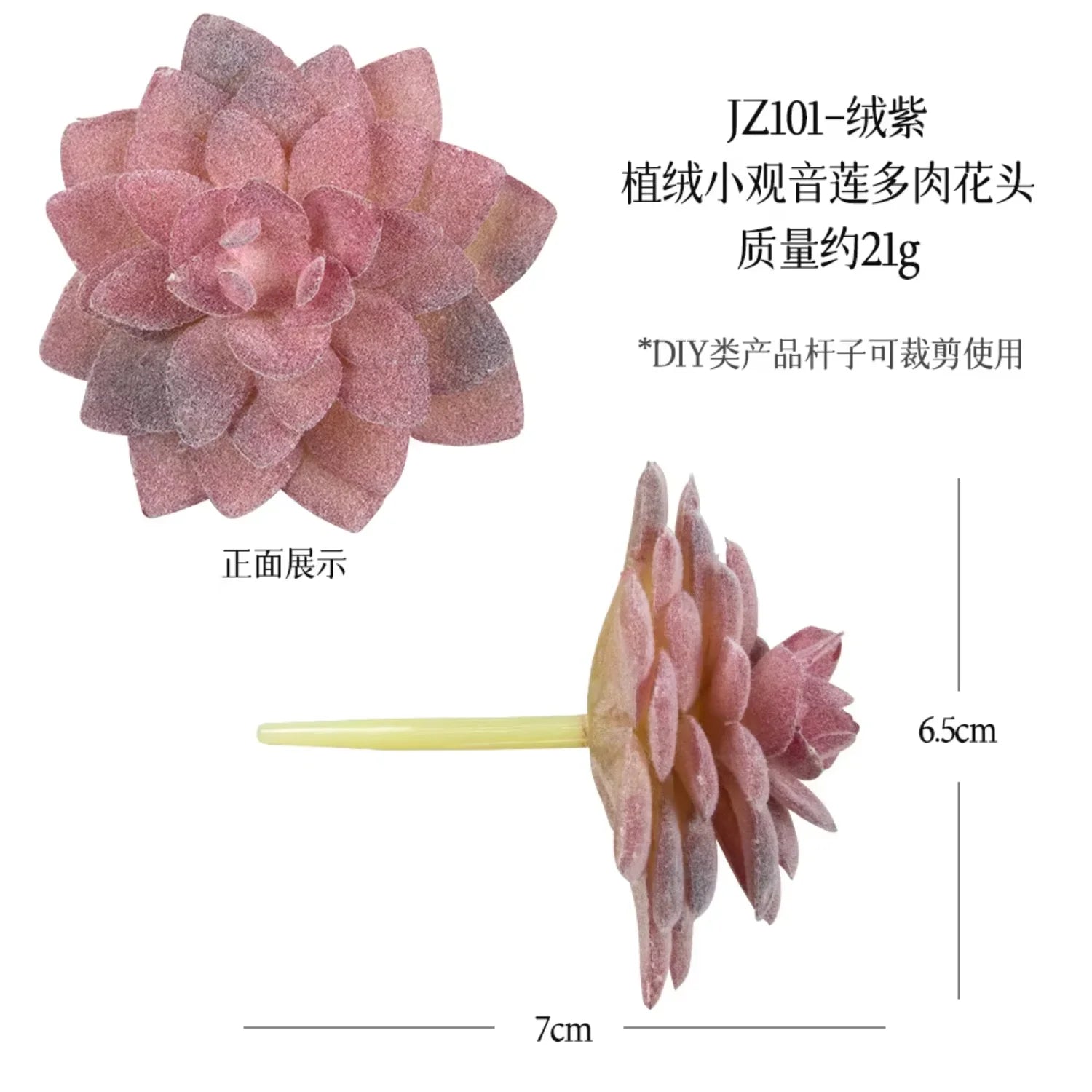 Small Real Touch Bonsai Succulent Decor