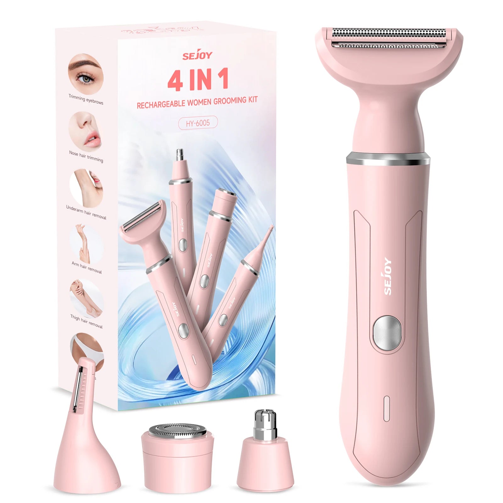 Sejoy 4-in-1 Electric Lady Shaver