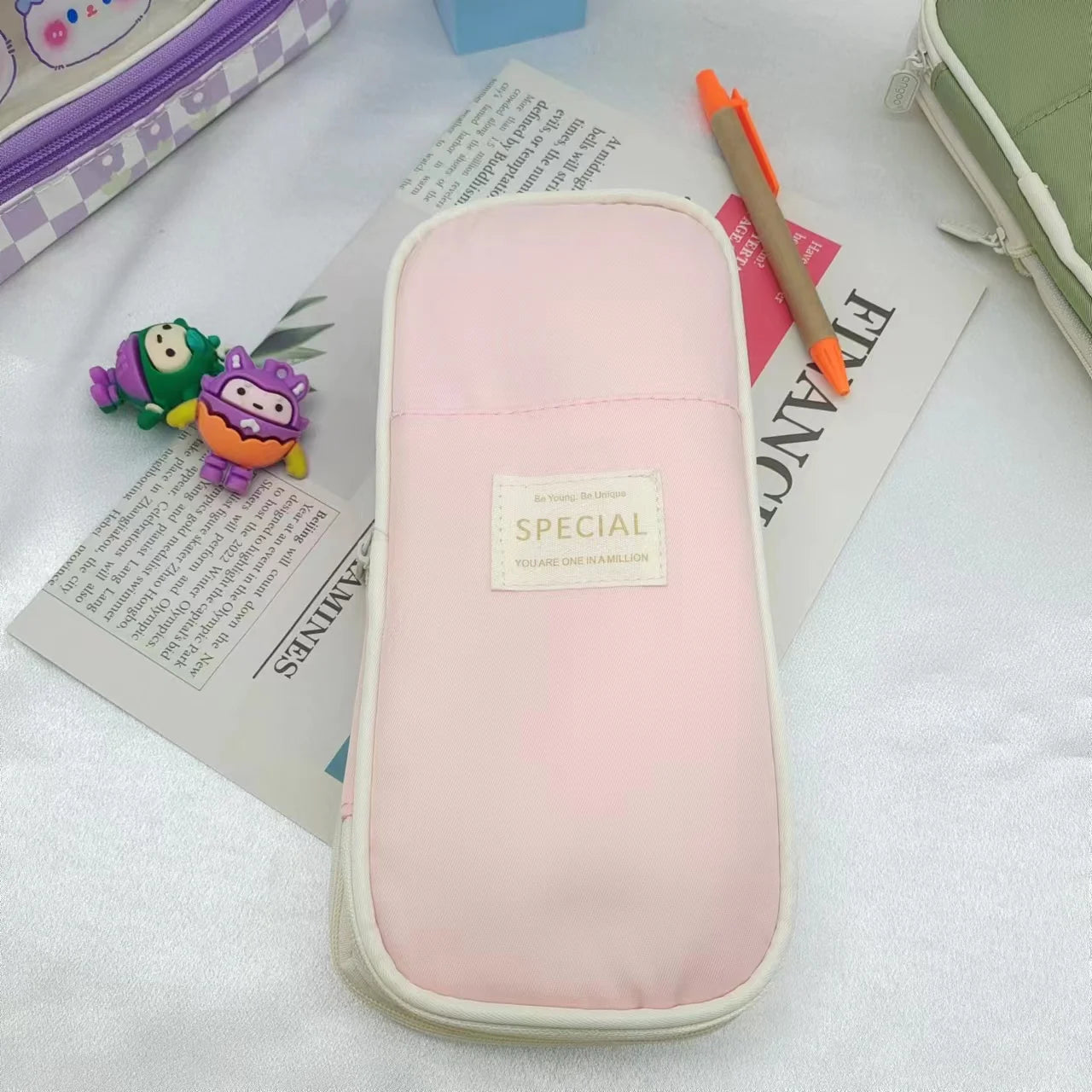 Retractable Pencil Case Large Capacity Box