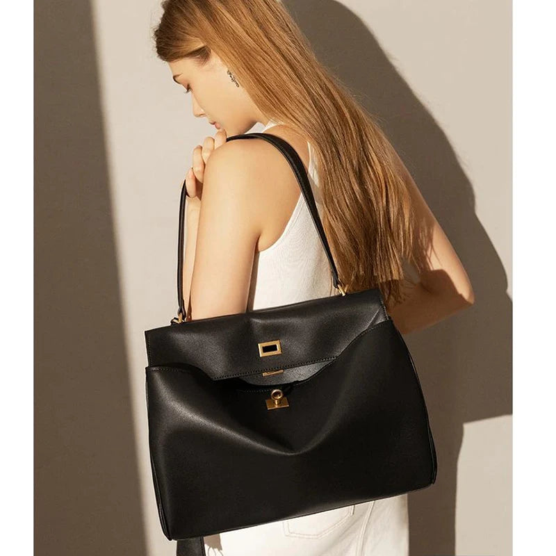 Designer Luxury Genuine Leather Handbag