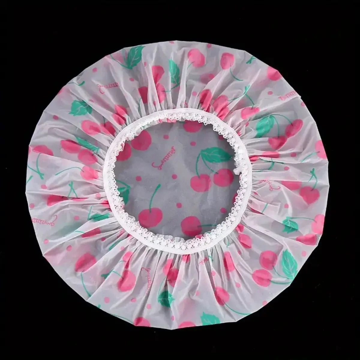 Schicke, florale, wasserdichte Duschhaube