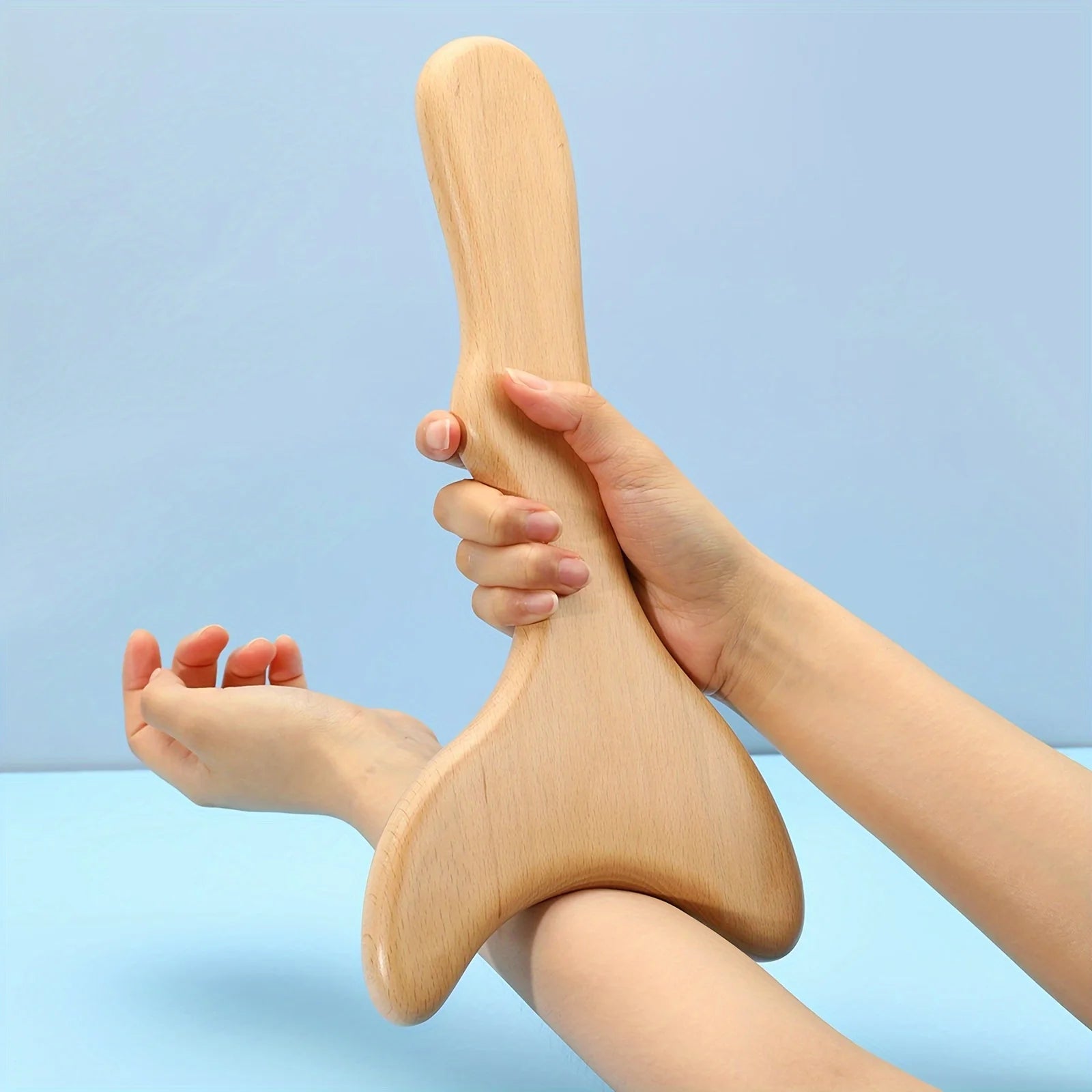 Wooden Gua Sha Lymphatic Tool
