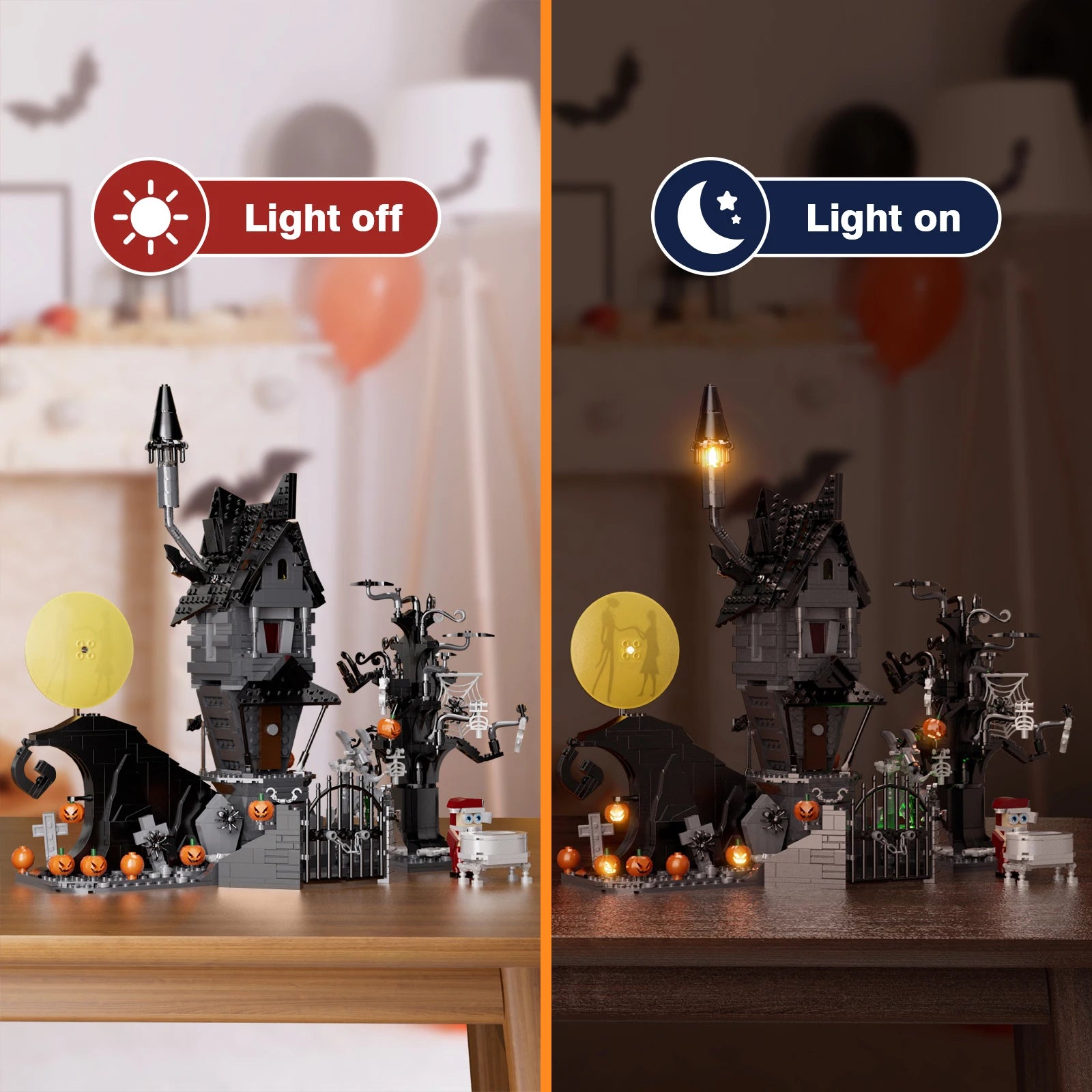 Nightmare Before Christmas Hausblöcke