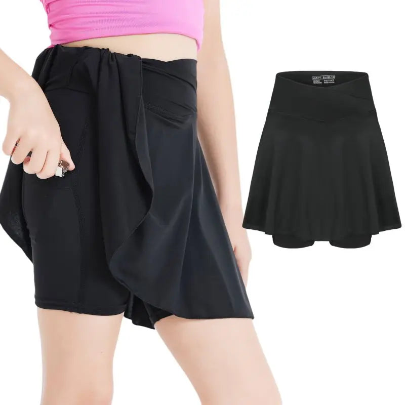 2-in-1-Tennisrock-Shorts für Mädchen