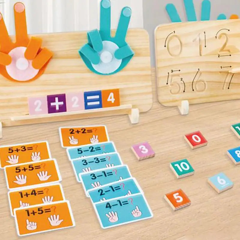 Double-Sided Math Learning Toy