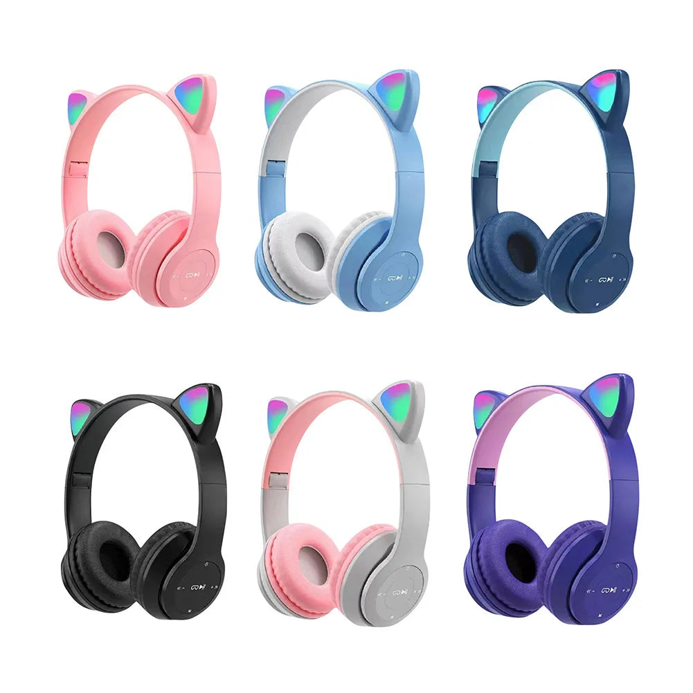 Wireless Cat Ear Bluetooth Headphones