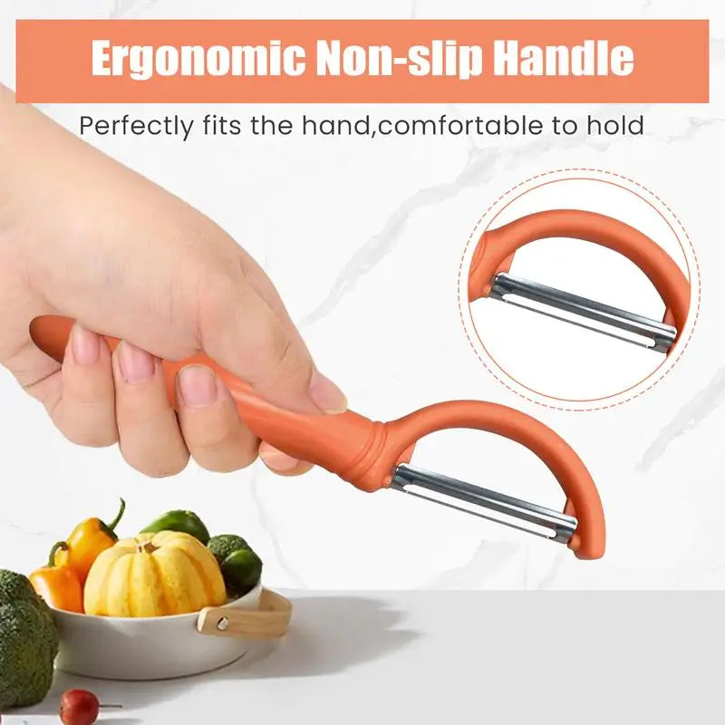 Triple Blade Stainless Steel Vegetable Peeler