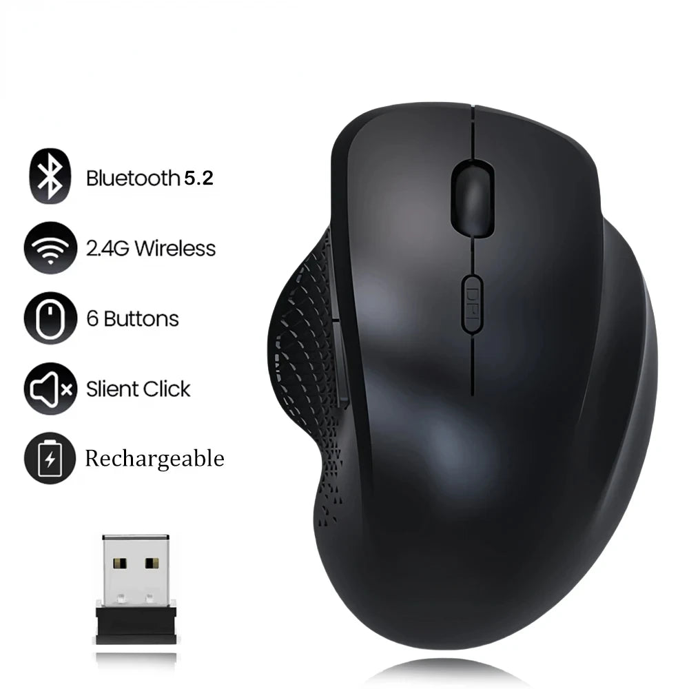 Bluetooth 5.2 Wireless Gaming Mouse 1600DPI