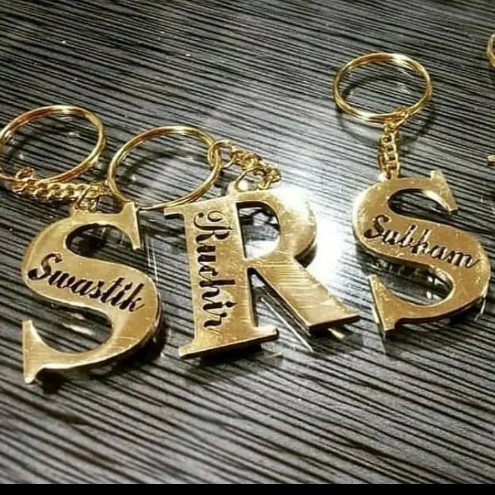 Personalized Tassel Name Keychain