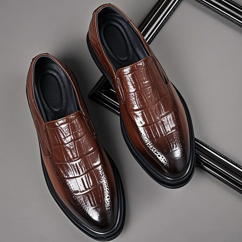 Men's Formal Leather Oxford Dress Shoes