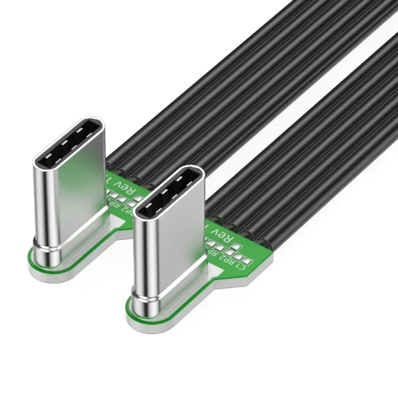 USB-C Angled Cable 60W Fast