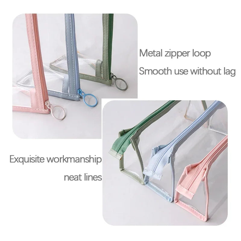 Transparent Large Capacity Pencil Case