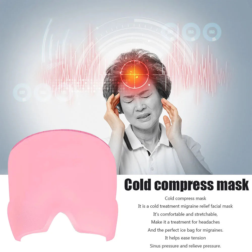 Migraine Relief Gel Therapy Hat Cap