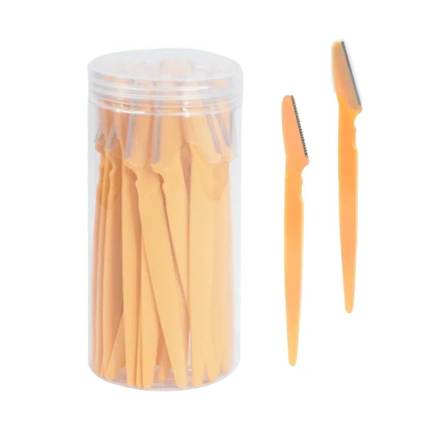 30PCS Eyebrow Razors with Case