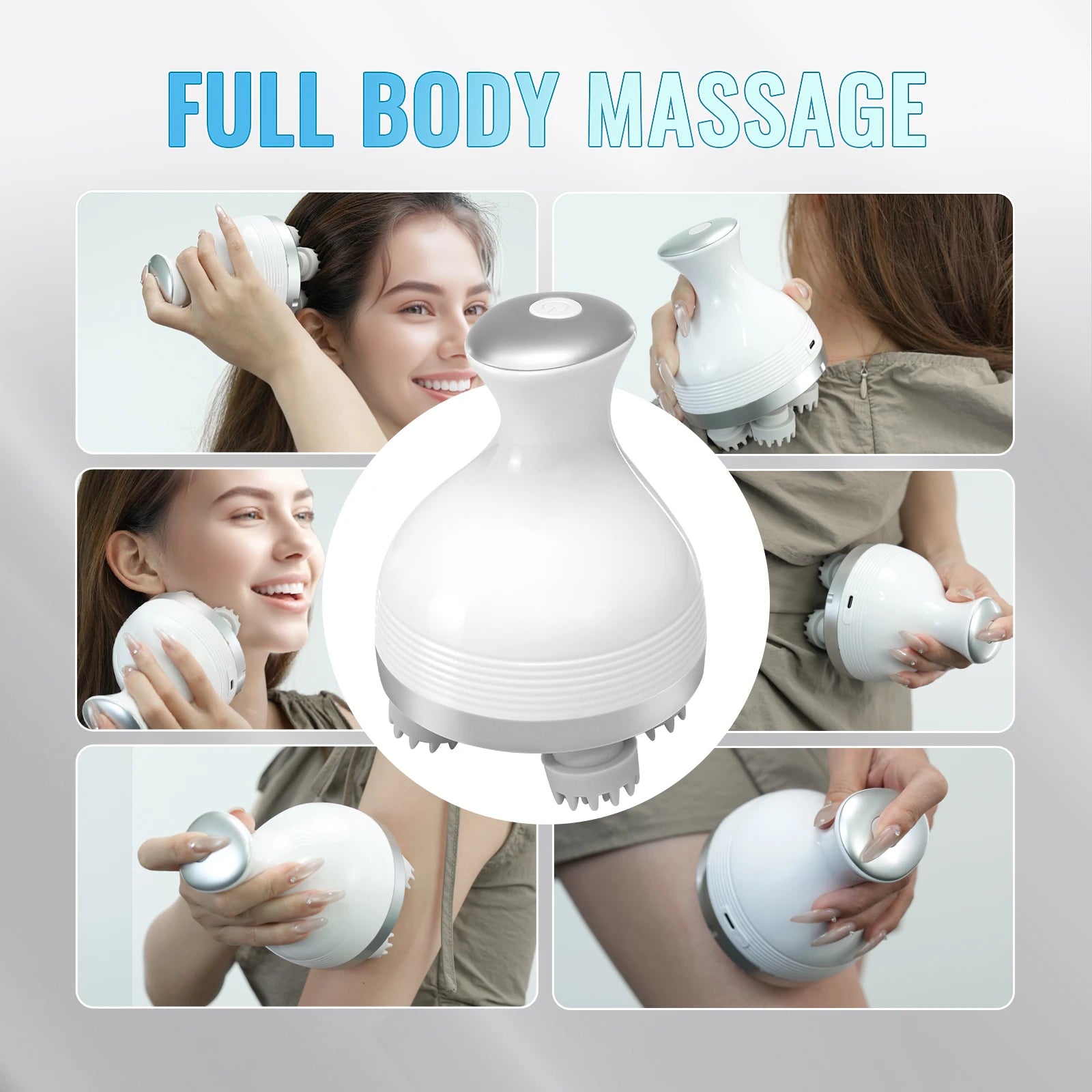 Electric Hair Scalp Massager with 84 Nodes