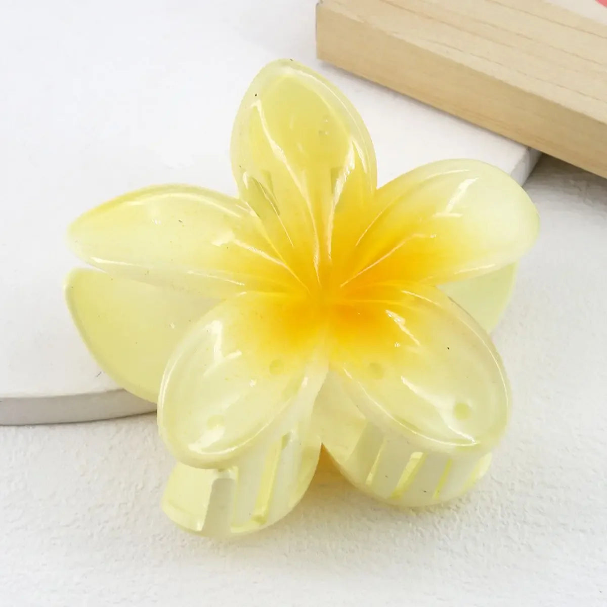 Gradient Flower Hair Accessories Set