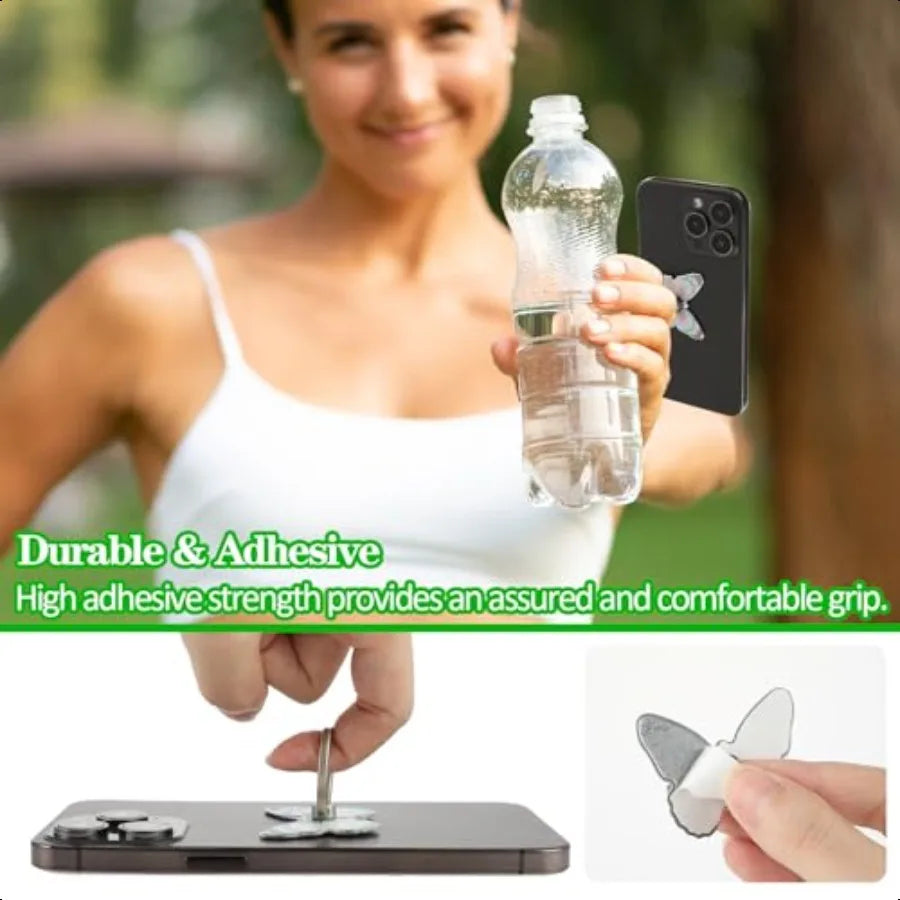 Butterfly Cell Phone Ring Grip Set – 4pcs