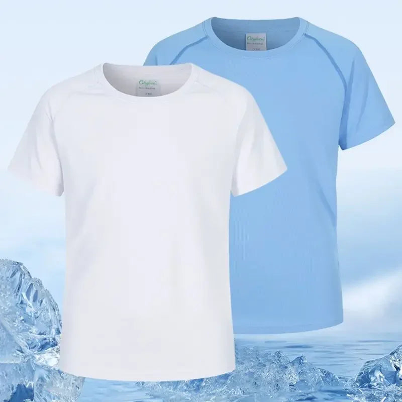 Schnelltrocknendes Sport-T-Shirt für Jungen im Sommer