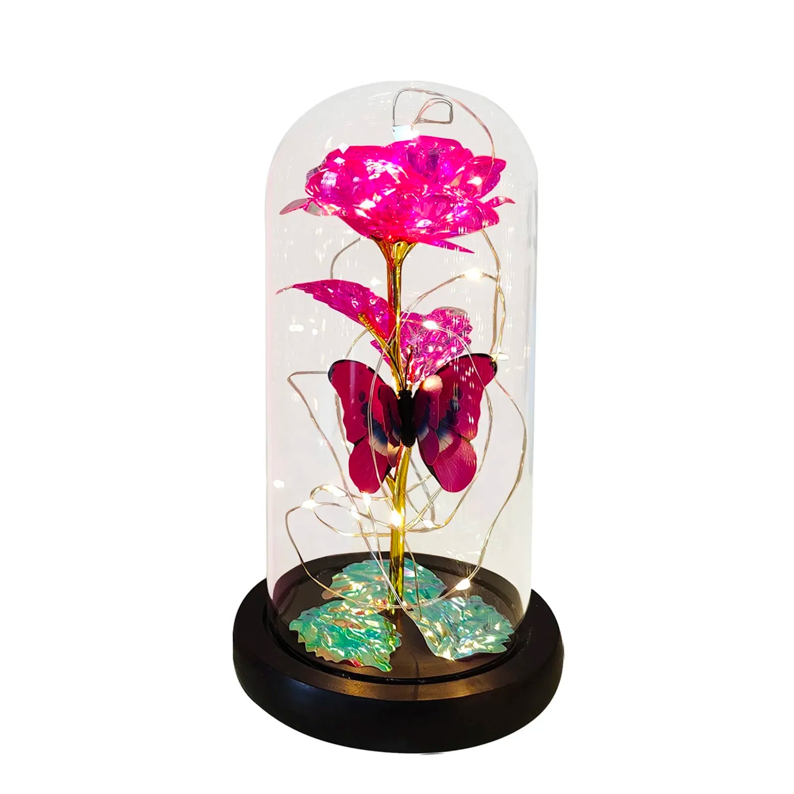 Galaxy LED Rose Beauty & Beast Gift Decor
