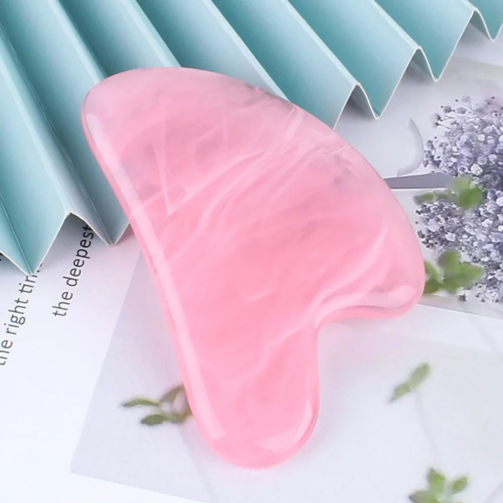 Resin Guasha Facial Massage Scraper