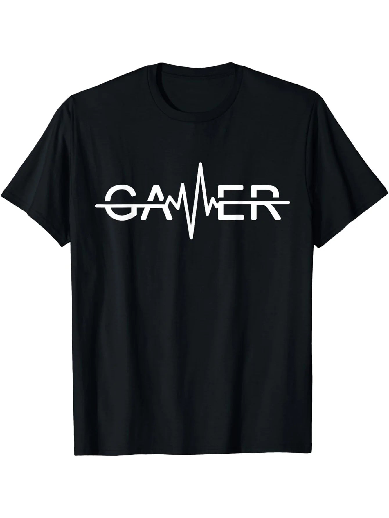 Sommer-T-Shirt mit Gamer-Print für Herren