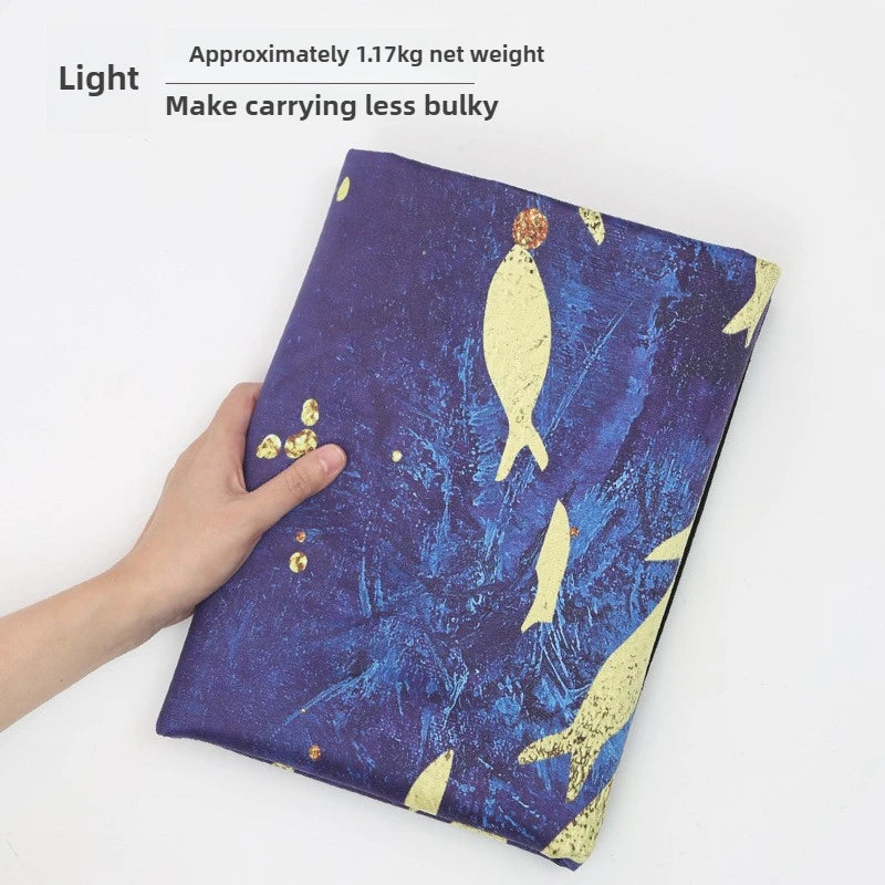 Suede Non-Slip Yoga Mat Topper