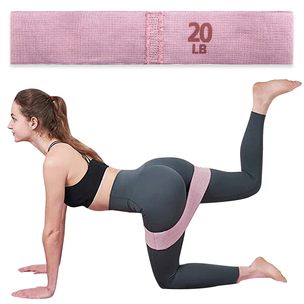 Anti-Rutsch-Pilates-Glute-Bänder-Set