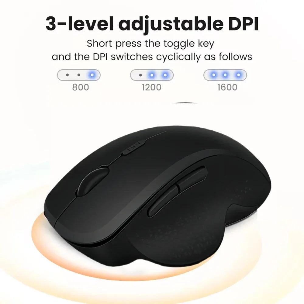 Bluetooth 5.2 Wireless Gaming Mouse 1600DPI