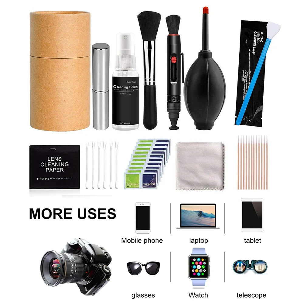 35pcs Portable Screen & Lens Cleaner Kit