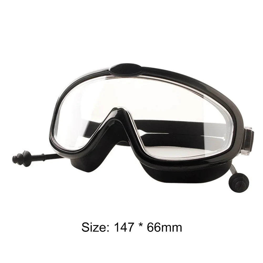Kinder HD Schwimmbrille Wasserdichtes Silikon