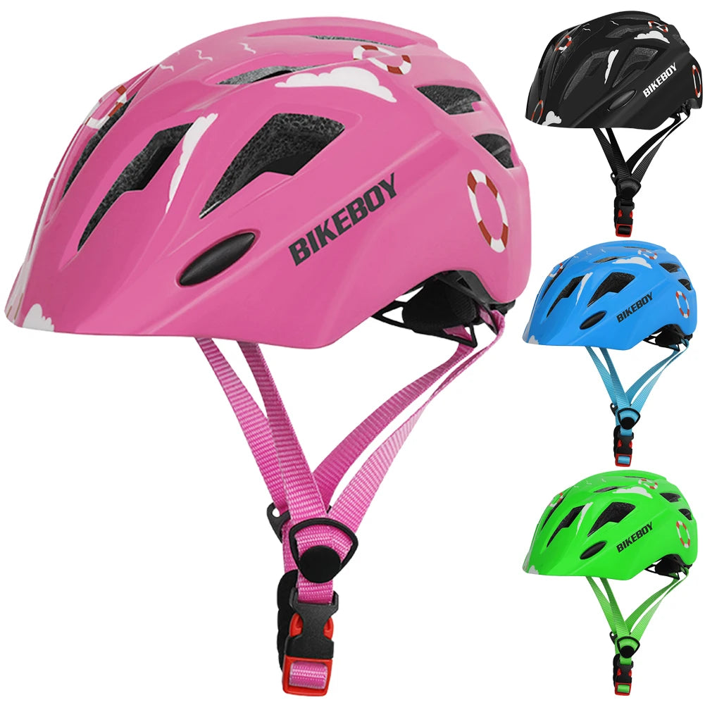 Kids Adjustable Bike Helmet w/ Light
