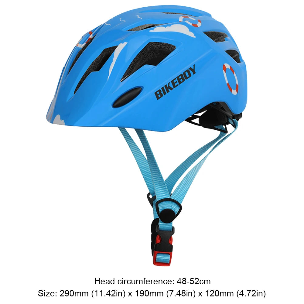 Kids Adjustable Bike Helmet w/ Light