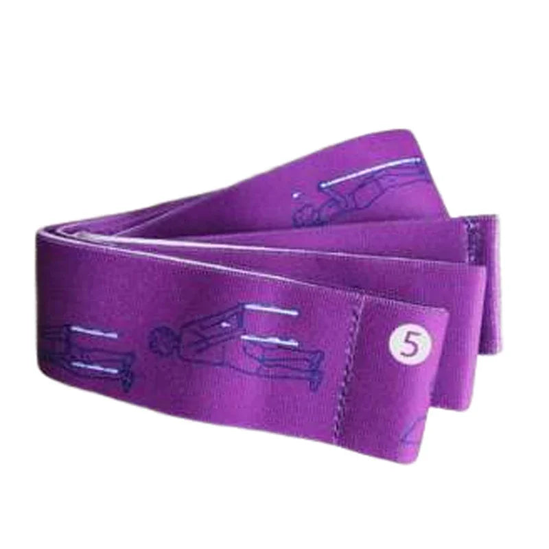 Elastisches Yoga- und Pilates-Widerstandsband