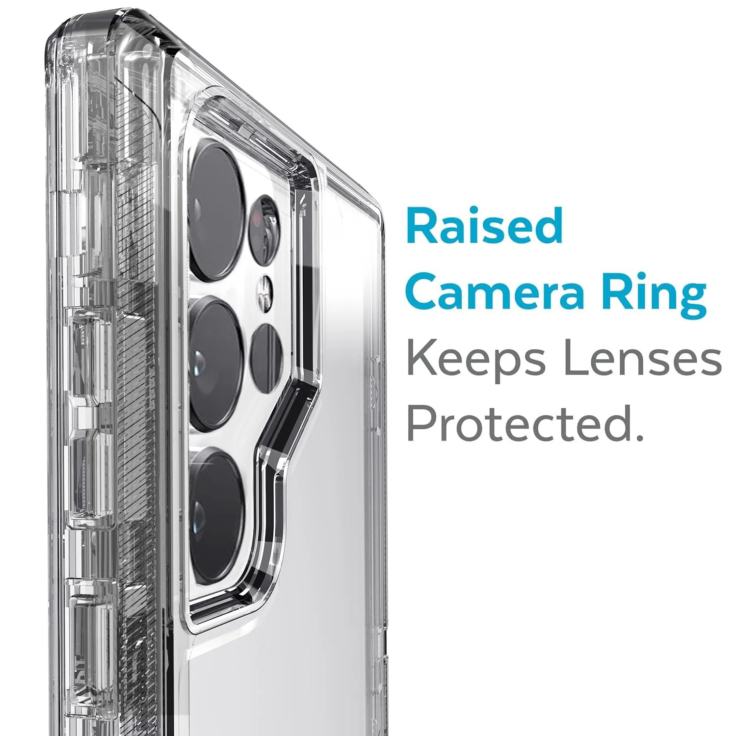 Hybrid Rugged Clear Samsung S23 Case