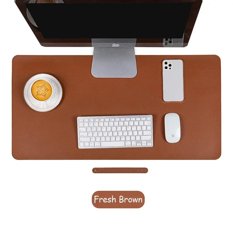 FTVAE Large PU Waterproof Desk Mat