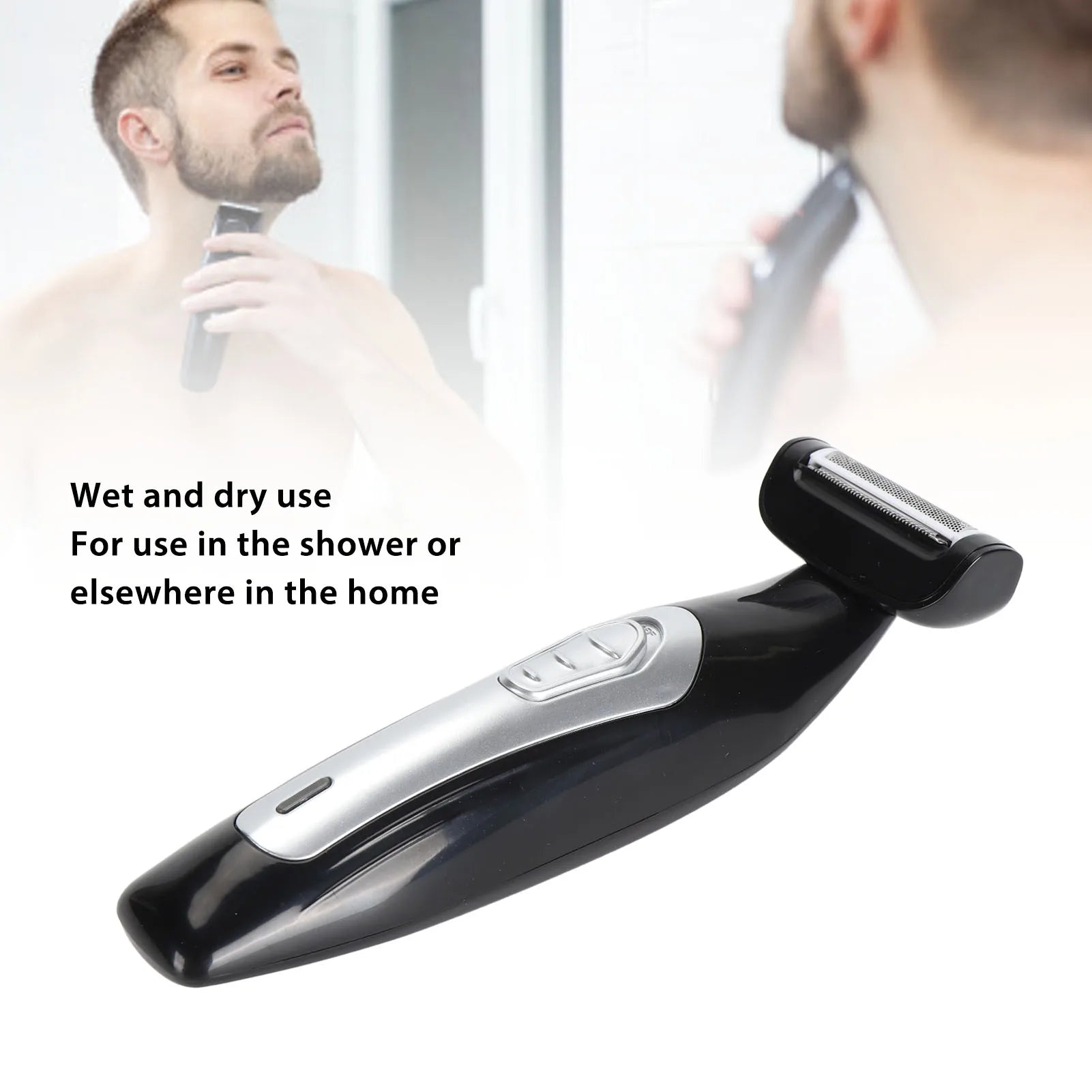 Men’s Back Groomer with Removable Handle
